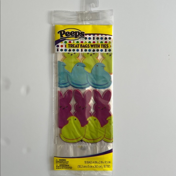 Peeps Treat Bags with Ties - Multicolor 40 Pack Bundle - Picture 3 of 6
